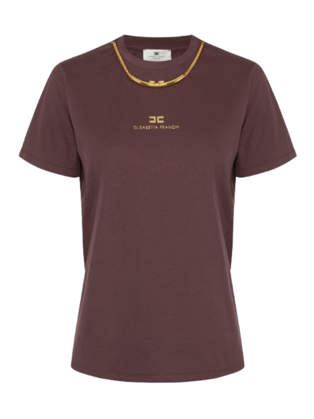 T-shirt Elisabetta Franchi merlot